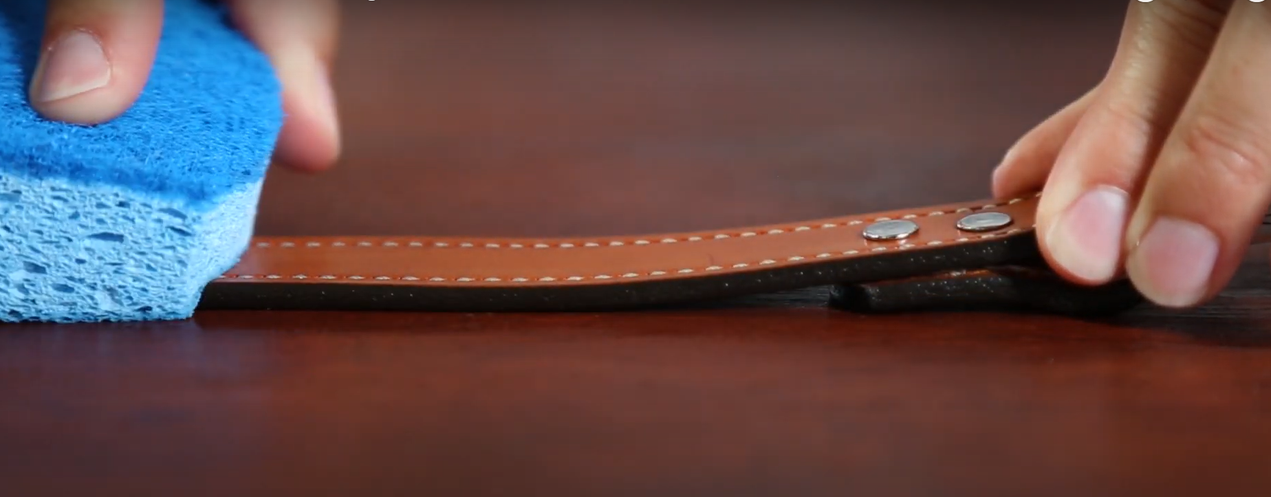 How to Clean a leather dog collar